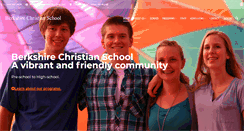 Desktop Screenshot of berkshirechristianschool.com